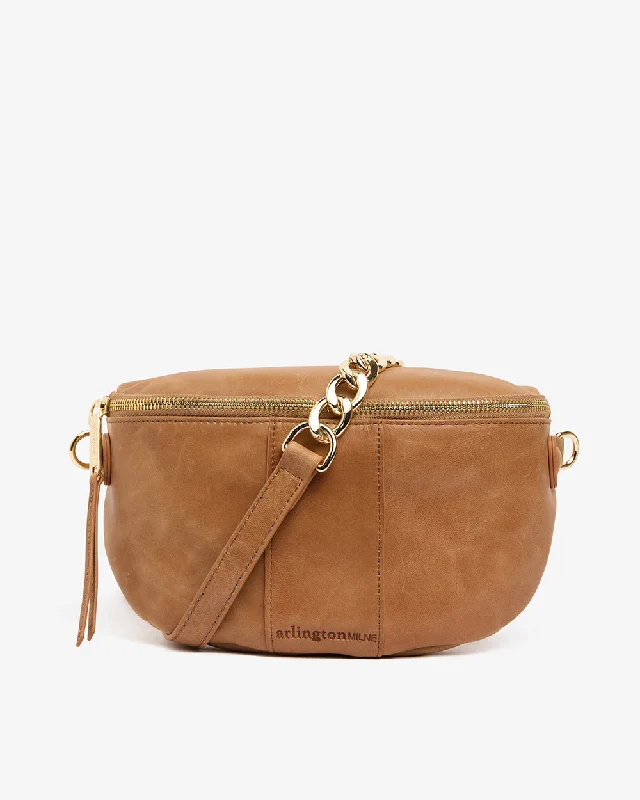 Zara Sling Bag - Vintage Tan