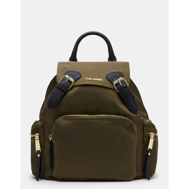 Nylon Backpack Olive